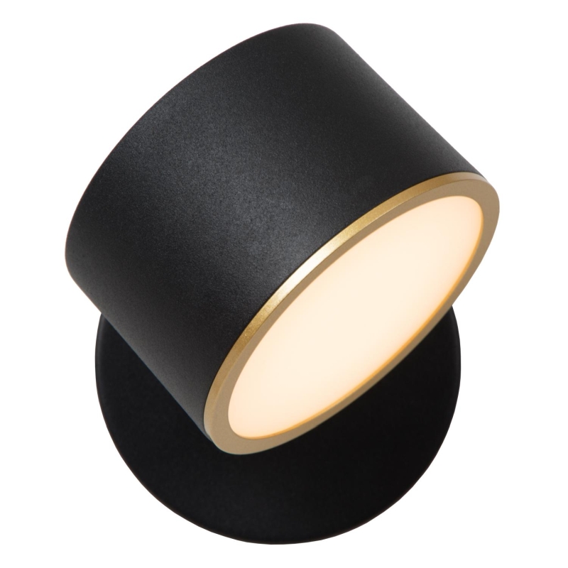 Lucide GIAN - Wall light - LED Dim. - 1x9W 2700K - Black